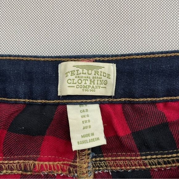 Telluride Flannel Lined Winter Denim Jeans Women’s Size 8 - Picture 6 of 9
